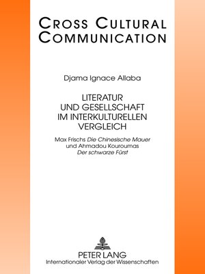 cover image of Literatur und Gesellschaft im interkulturellen Vergleich